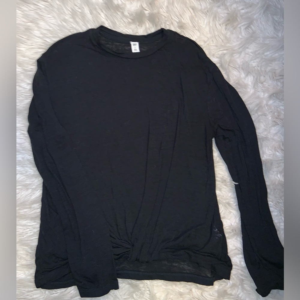 Long sleeve thin material black XS shirt! Casual dress shirt!